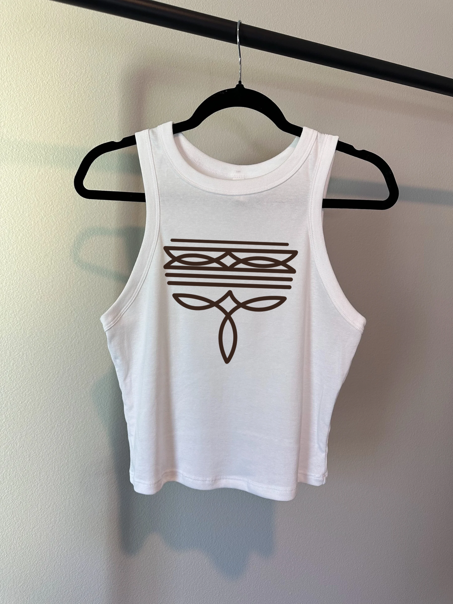 Boot Stitch Cropped Tank