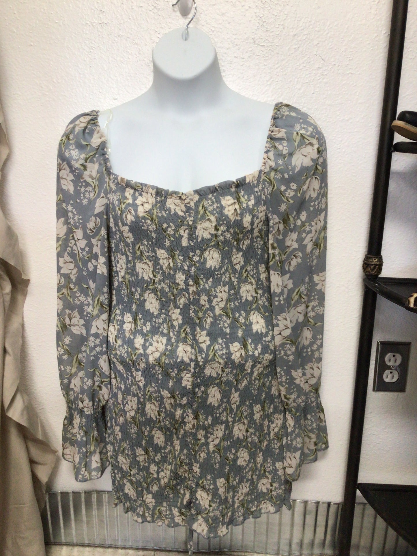 Blue Flower Dress