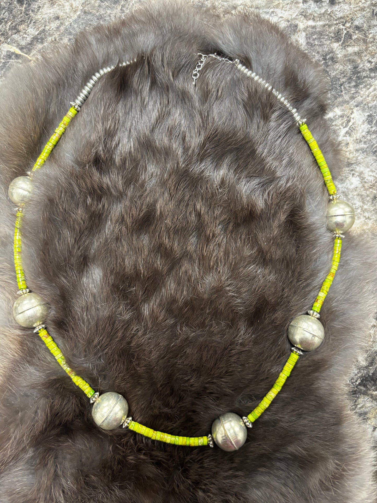 Green Bell Necklace