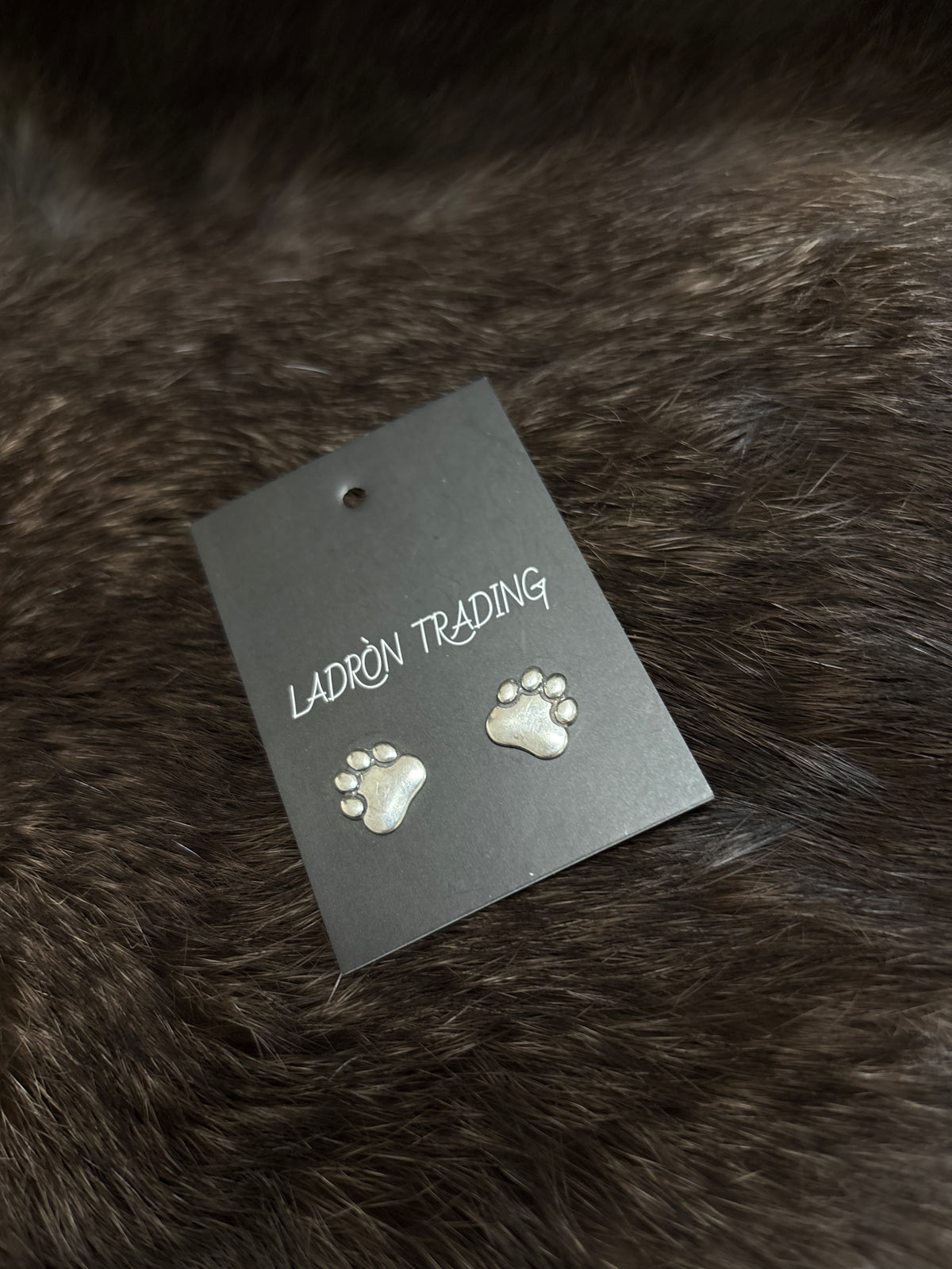 Paw Stud Earrings