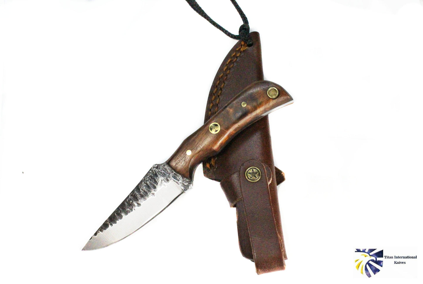 ROSEWOOD straight blade knife