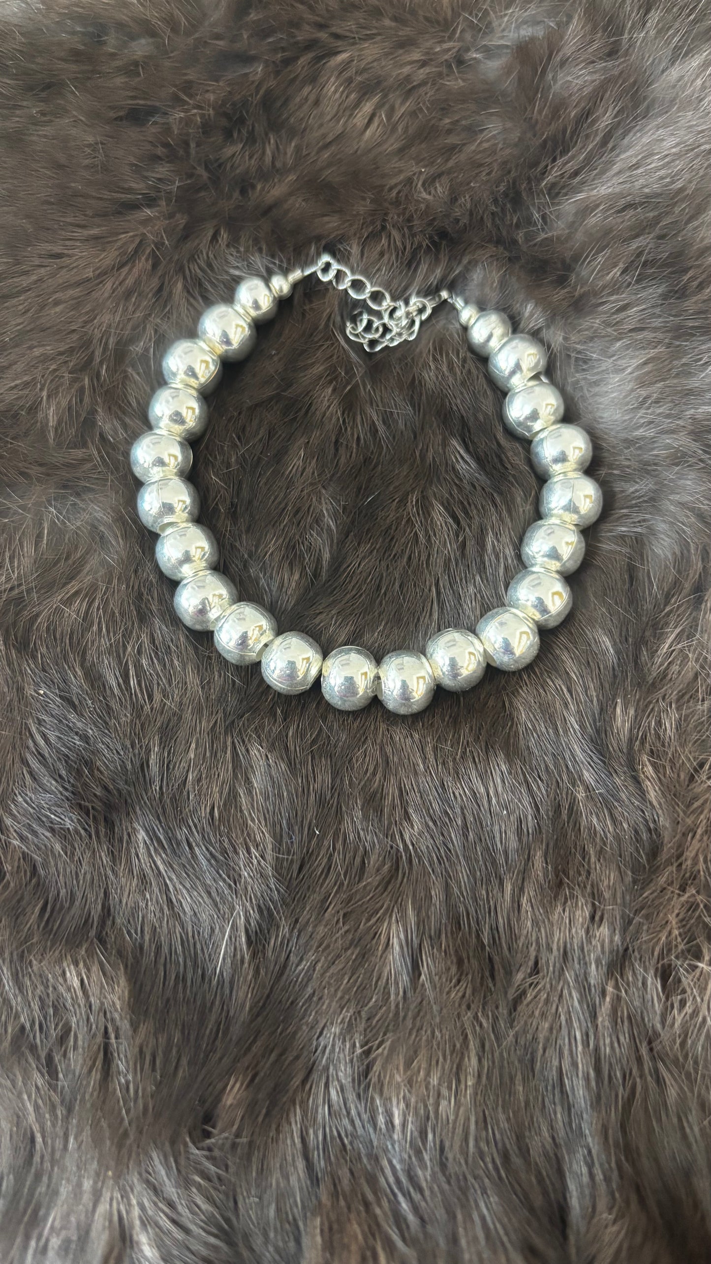 Silver Sterling Pearl bracelet