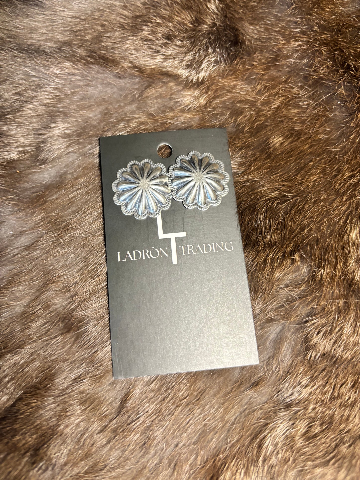 Spiral Sterling Silver Studs