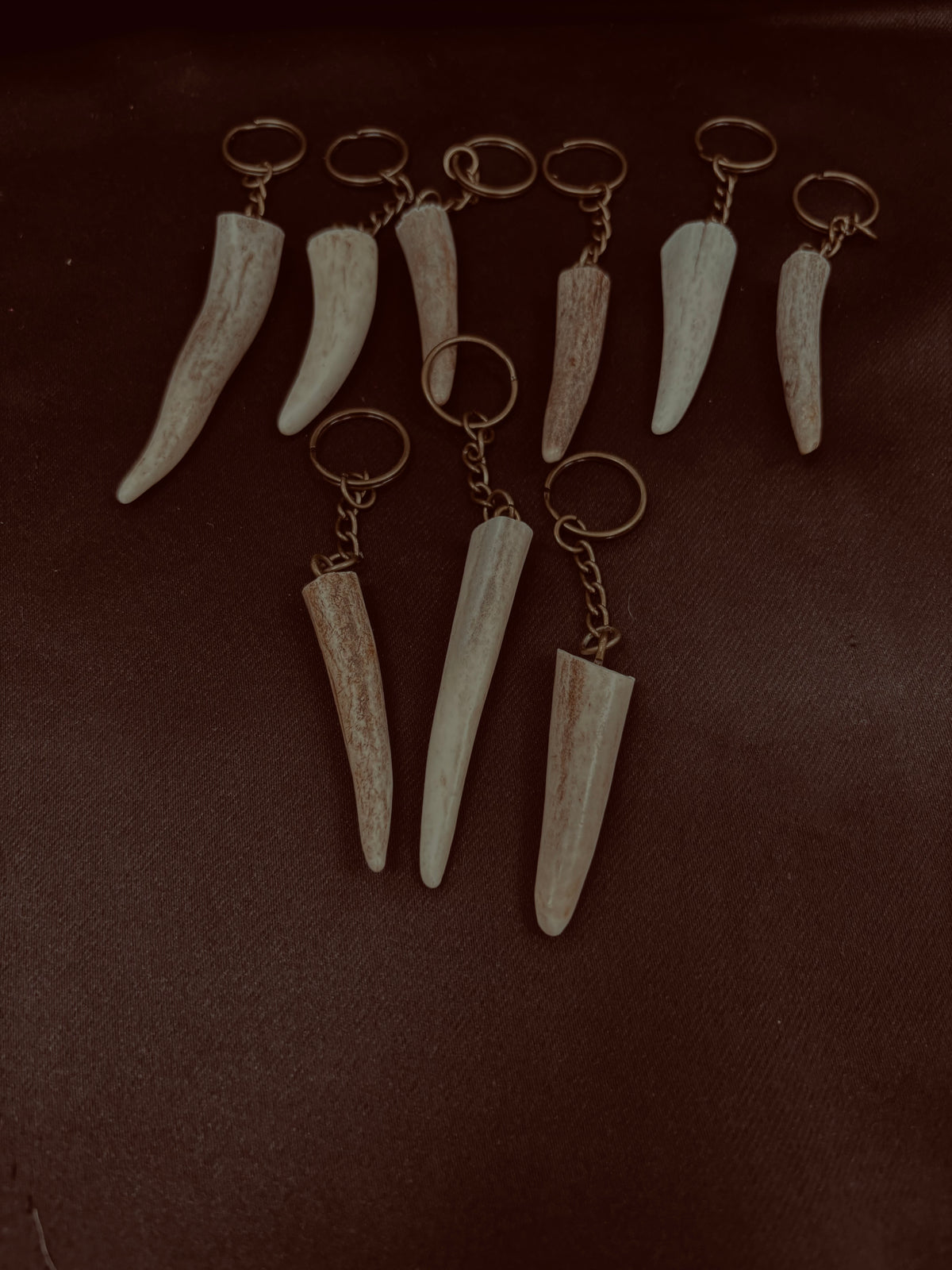 Deer Antler Keychain