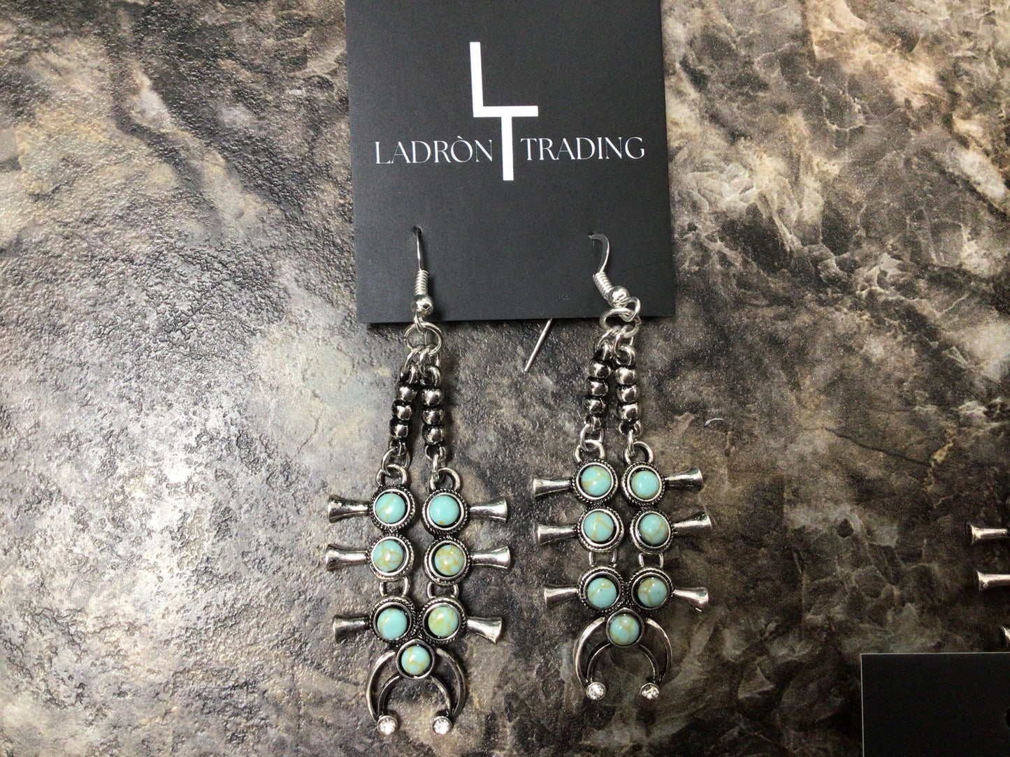 Squash blossom earrings