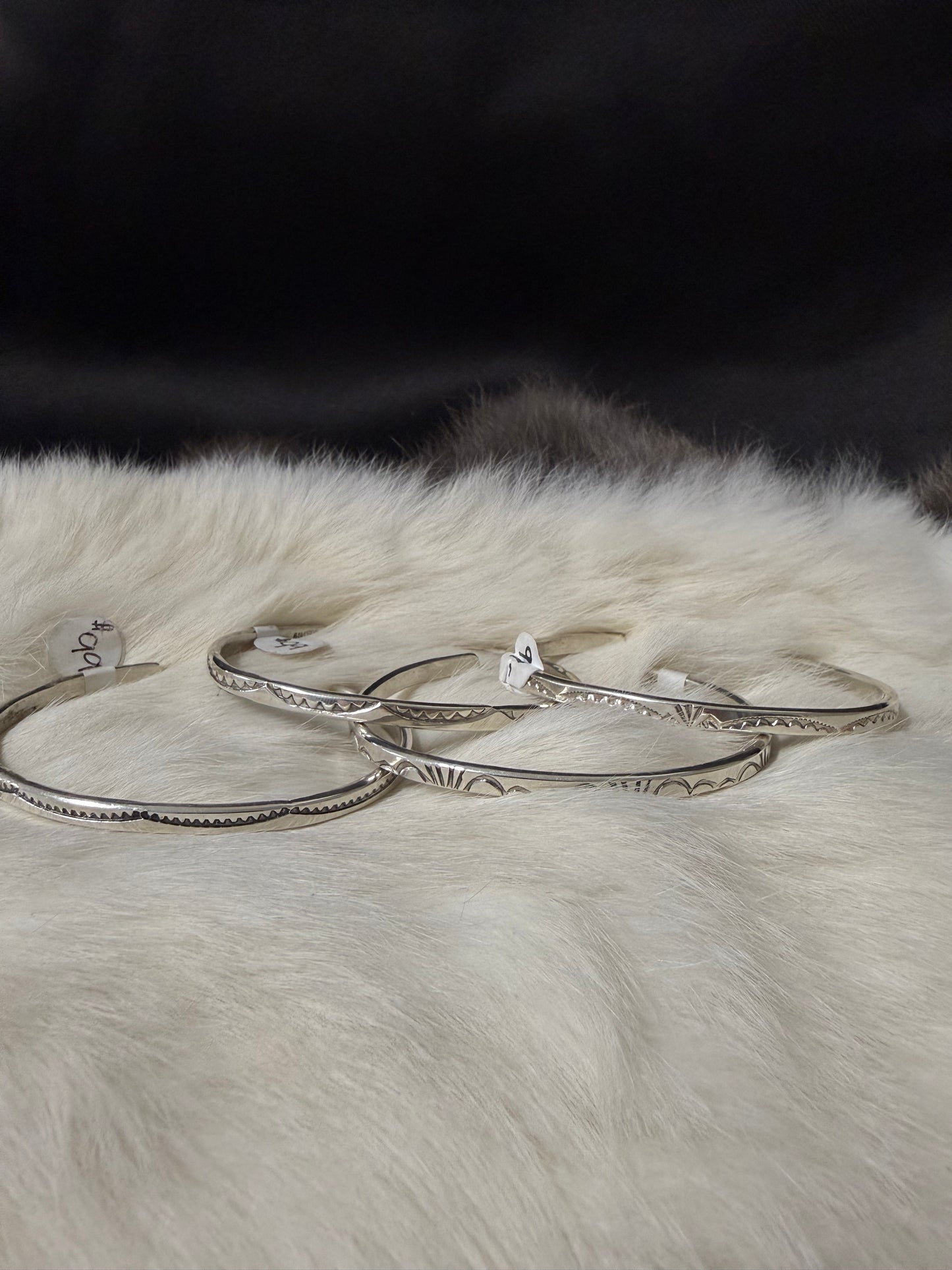 Sterling silver cuff