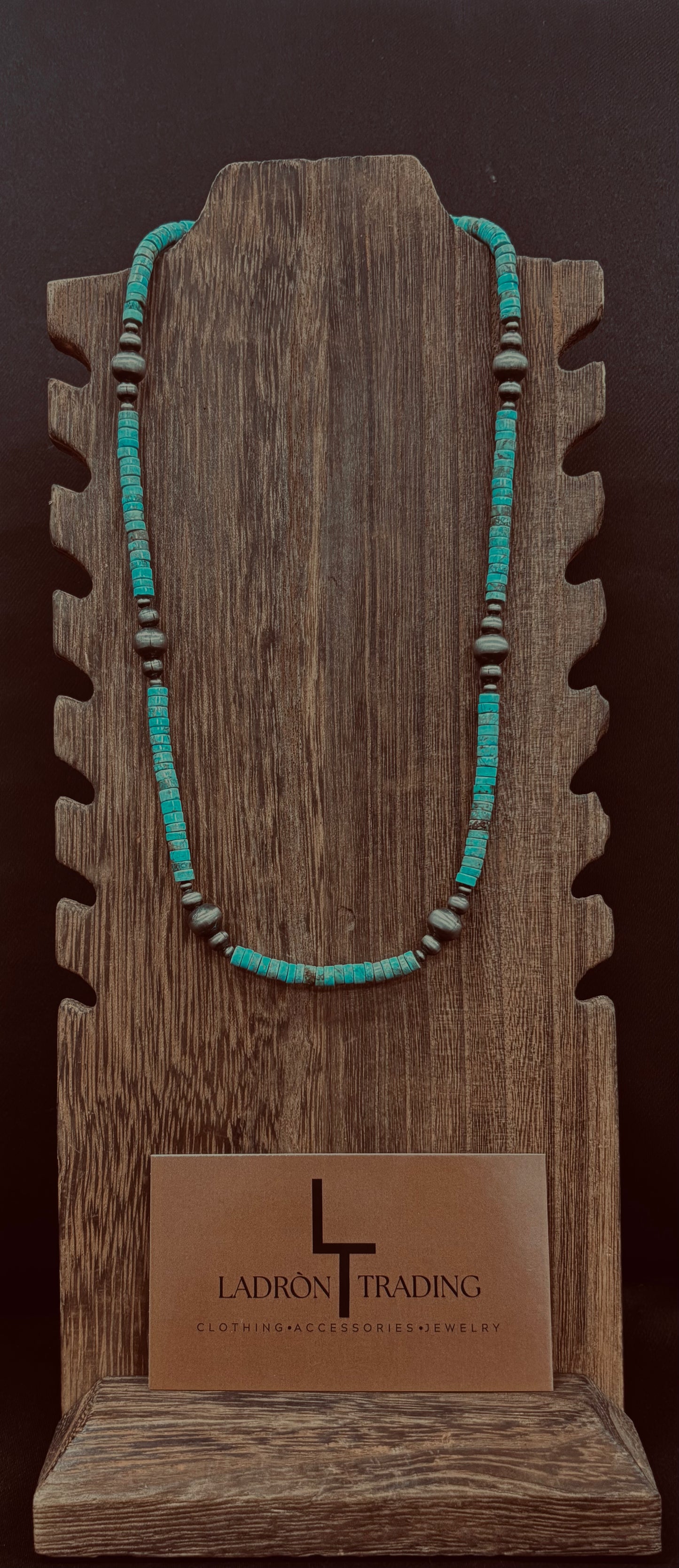 Turquoise & Pearl Necklace