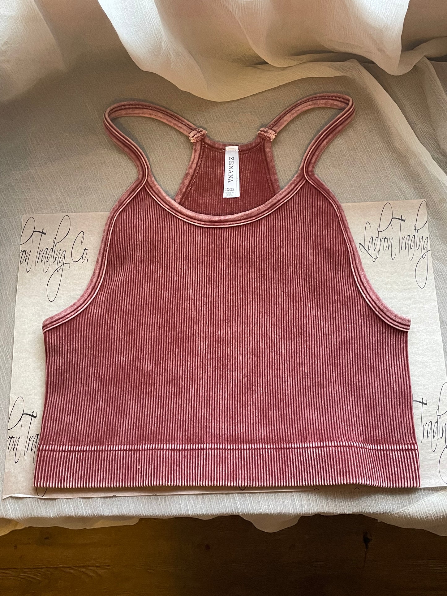 Cami cropped tank