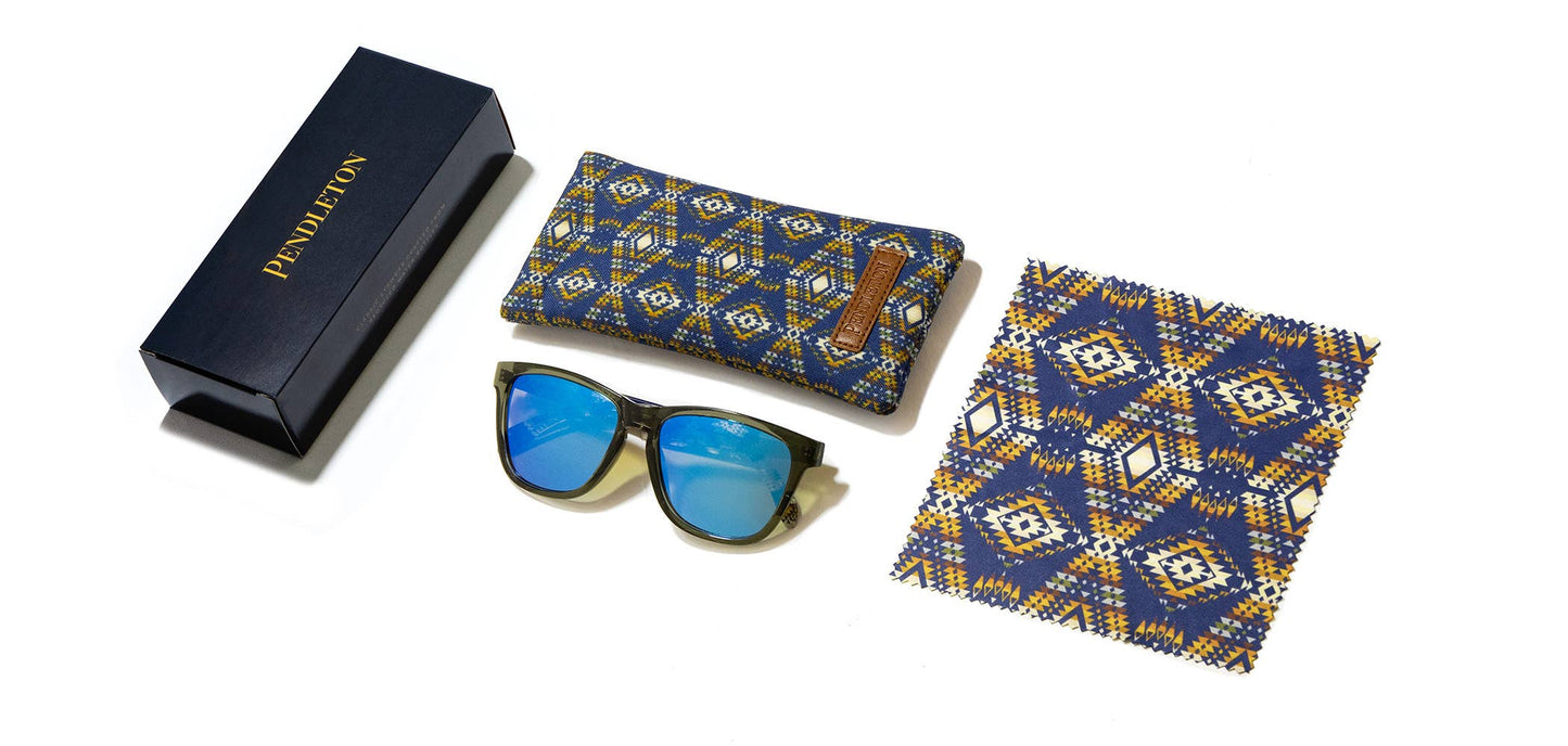Pendleton Sunglasses - Kegon: Emerald Crystal/Mission Trails