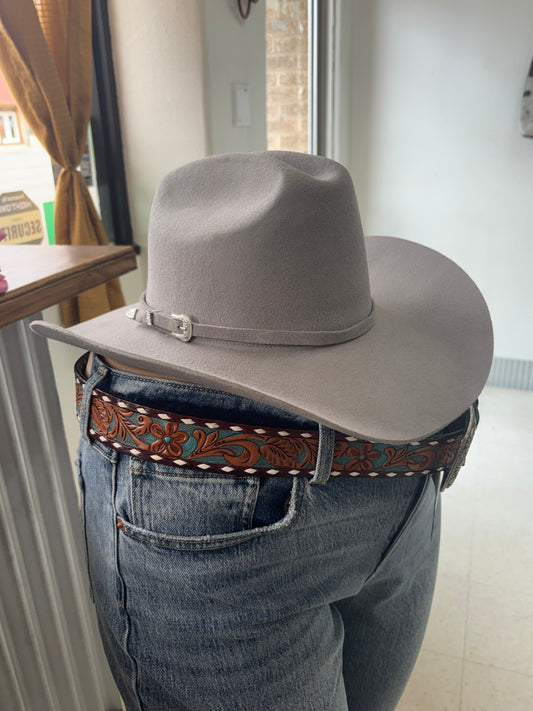 Grey Felt Cowboy Hat