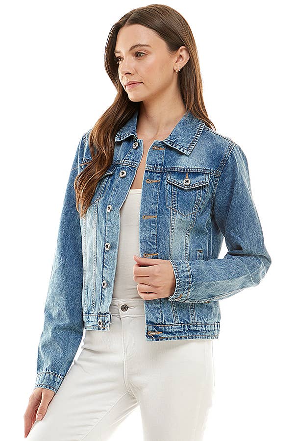 Ladies  Casual Denim Jacket
