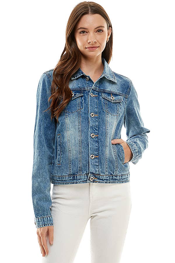 Ladies  Casual Denim Jacket