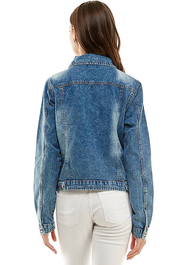 Ladies  Casual Denim Jacket