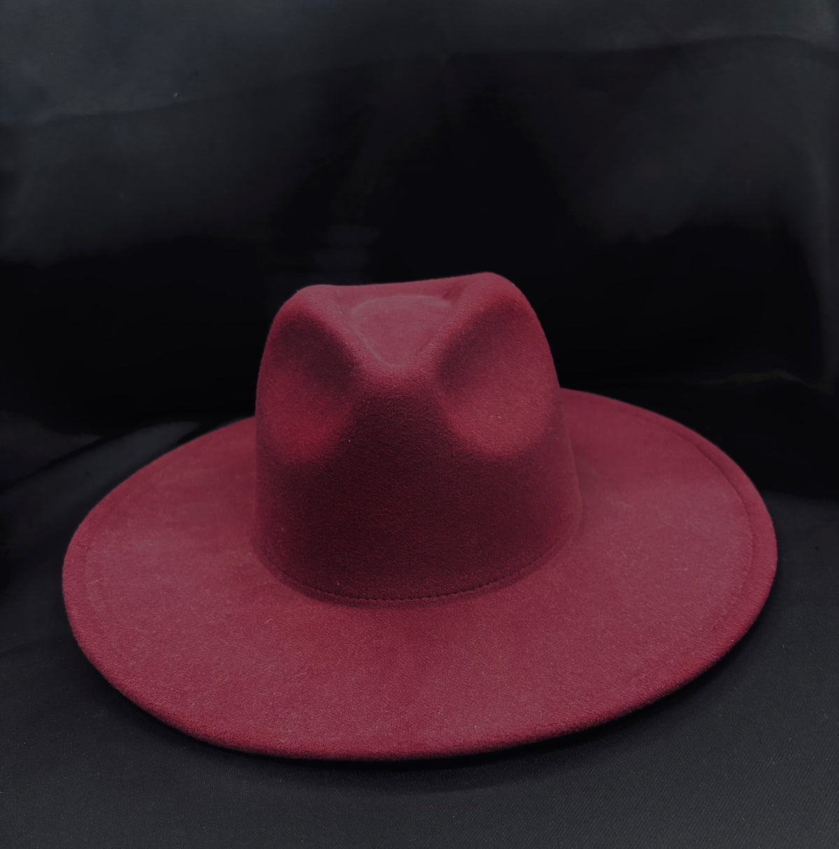 Desperado Felt Hat, Burgundy