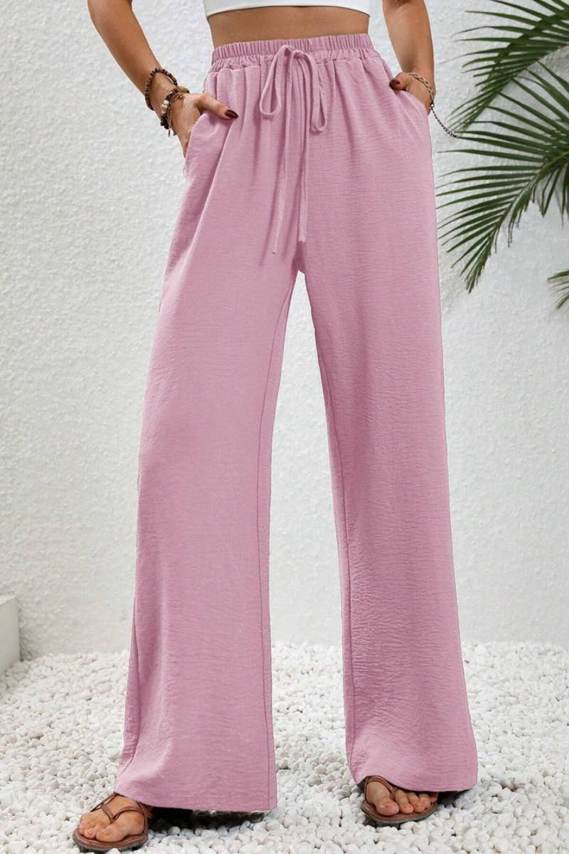 LACE-UP PANTS