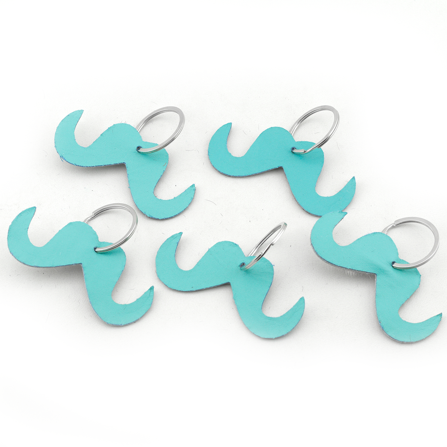 Mustache Keychain