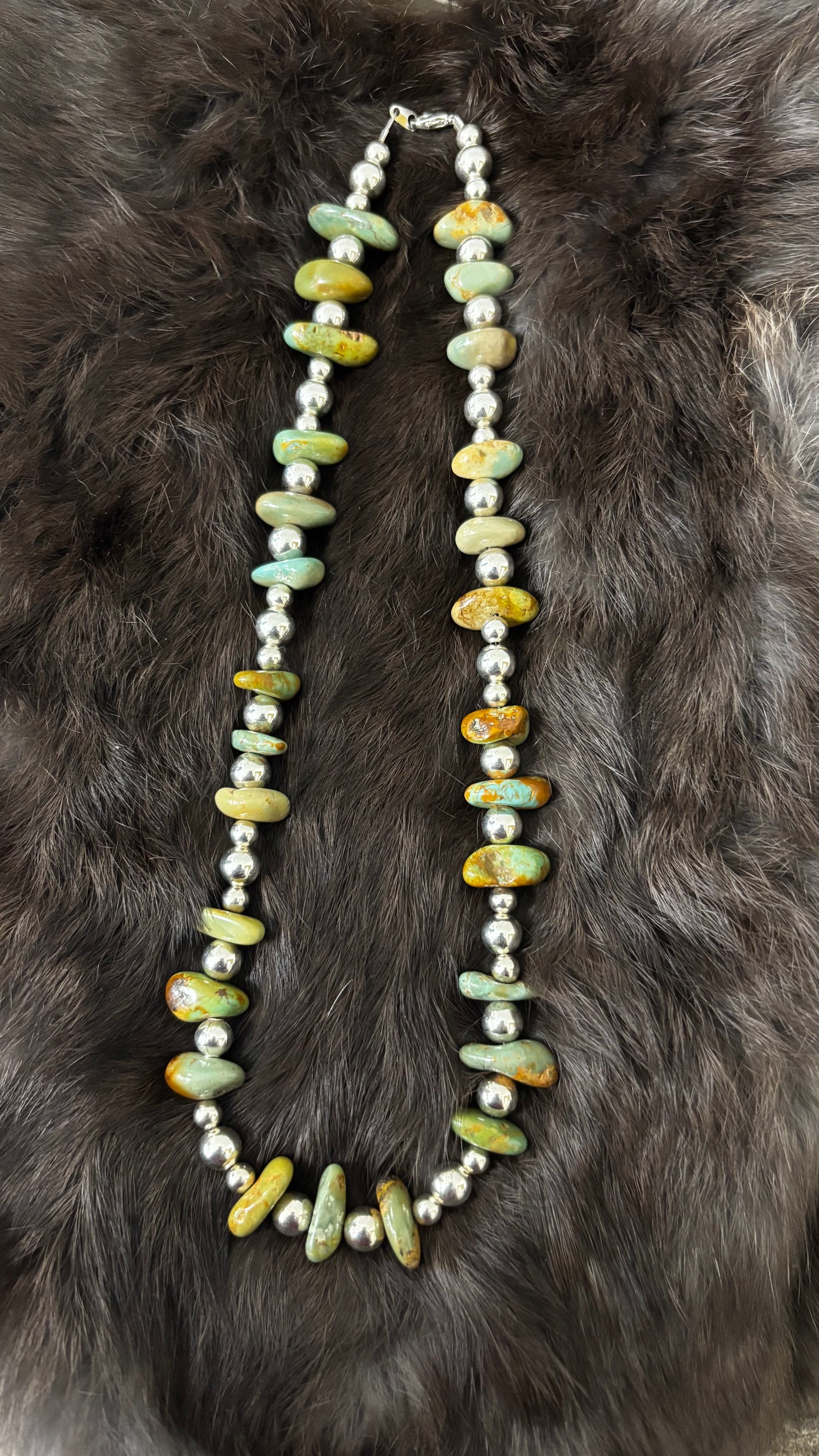 Turquoise Bead Necklace