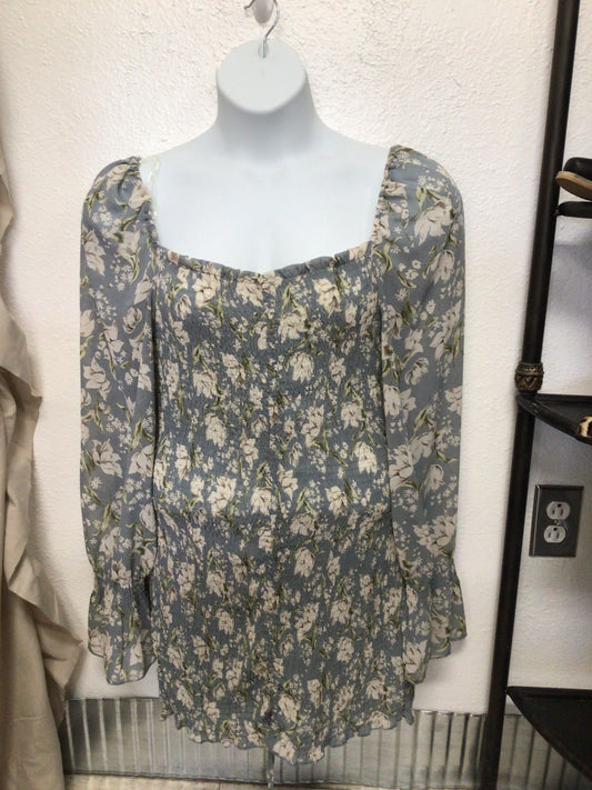 Blue Flower Dress