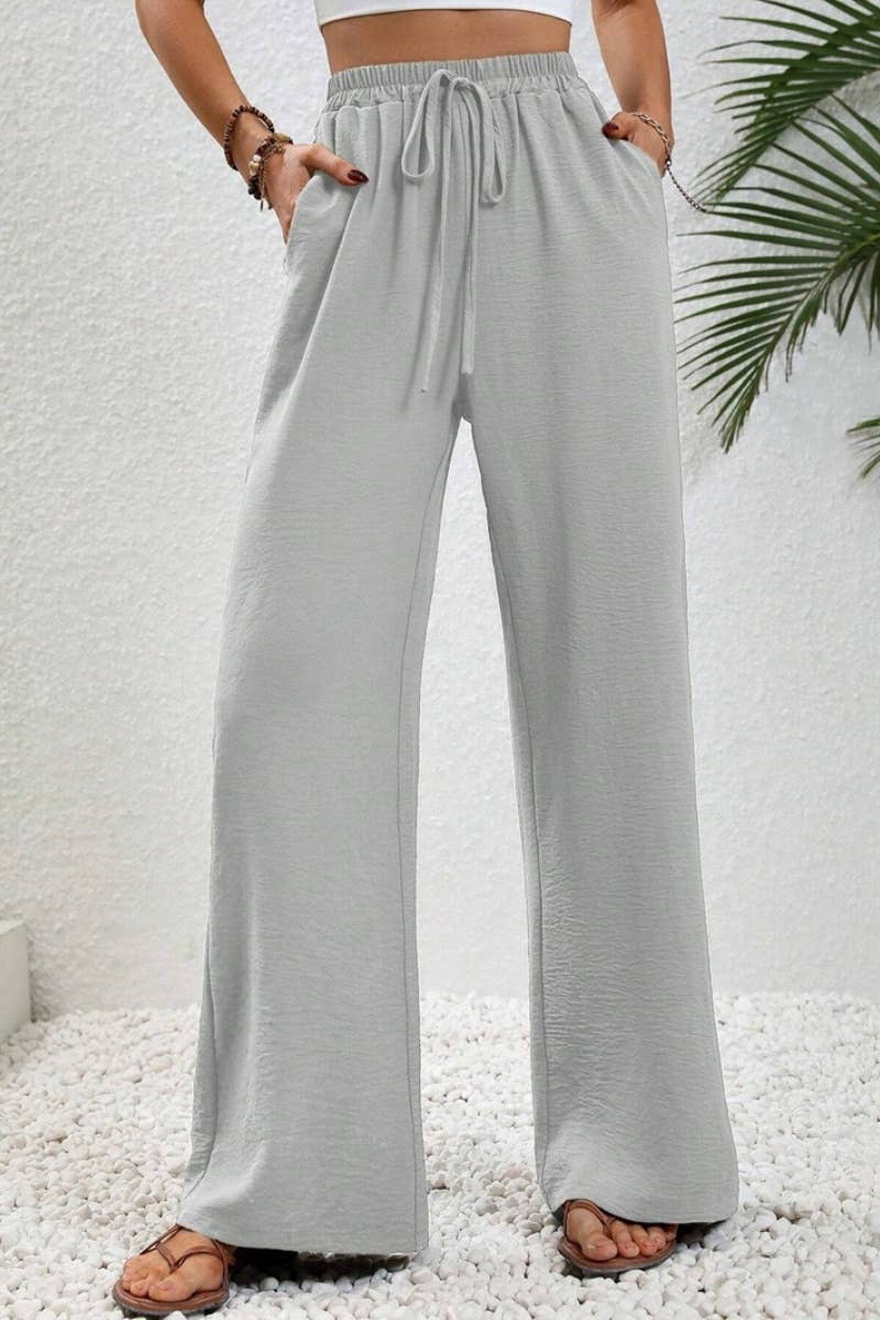 LACE-UP PANTS