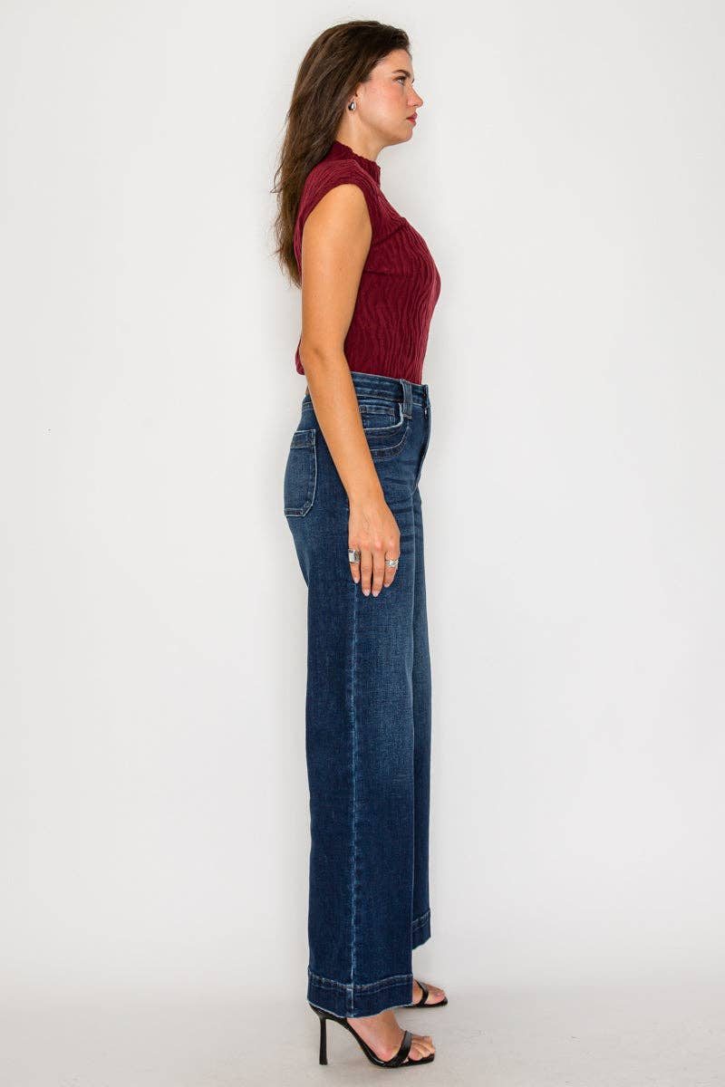 WIDE LEG JEANS