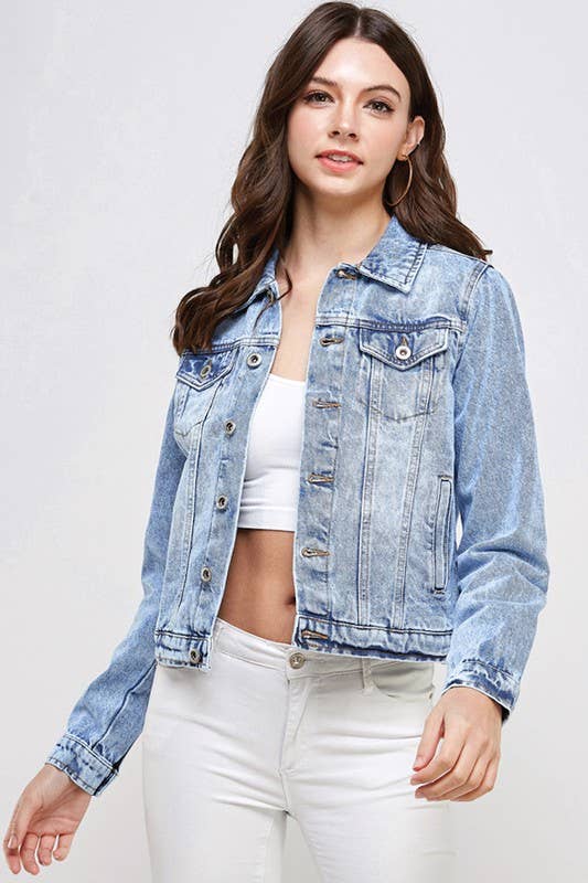 Ladies  Casual Denim Jacket