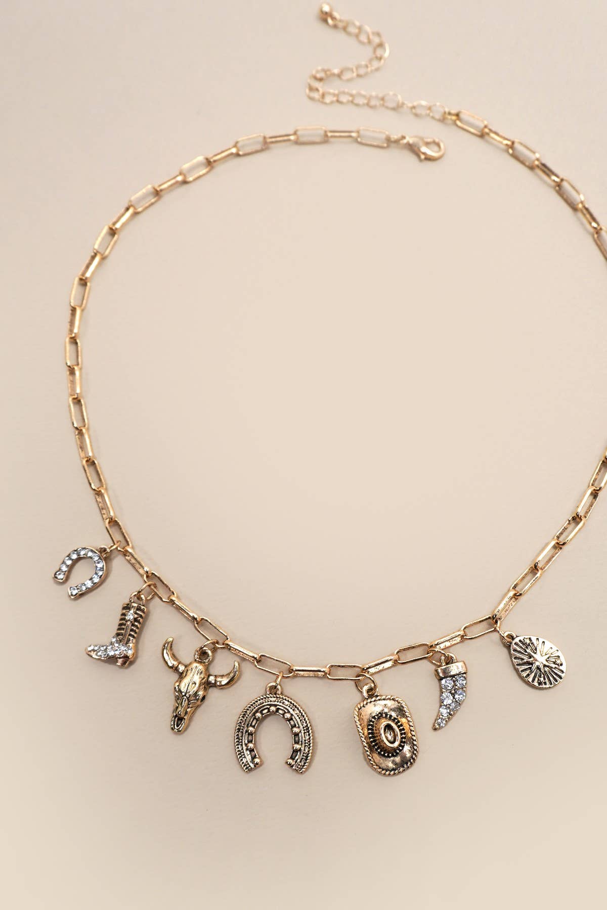 Diamond boot charm