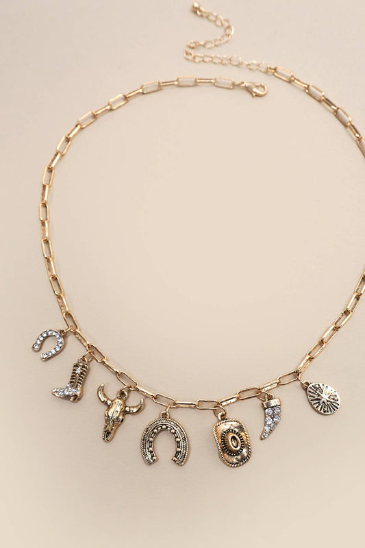 Diamond boot charm