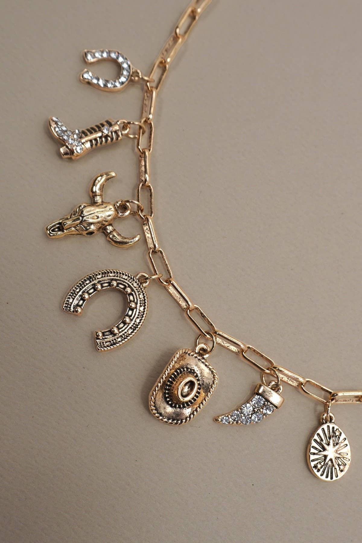 Diamond boot charm