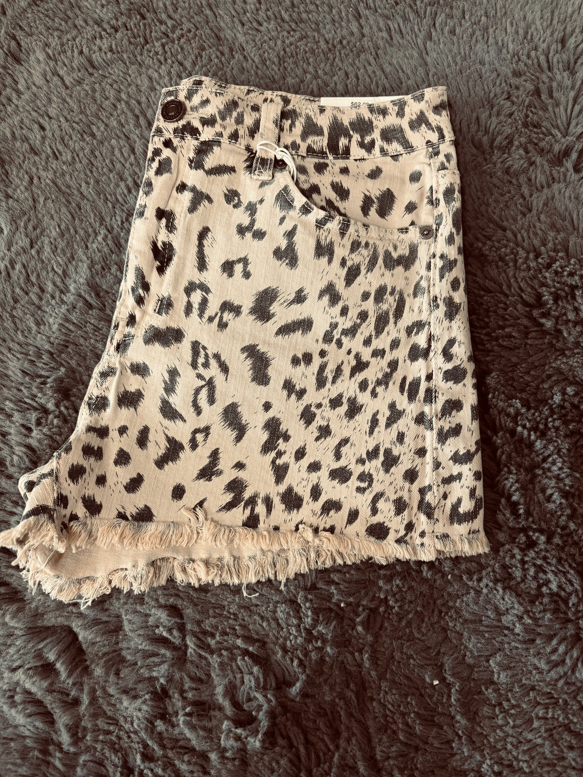 Leopard shorts