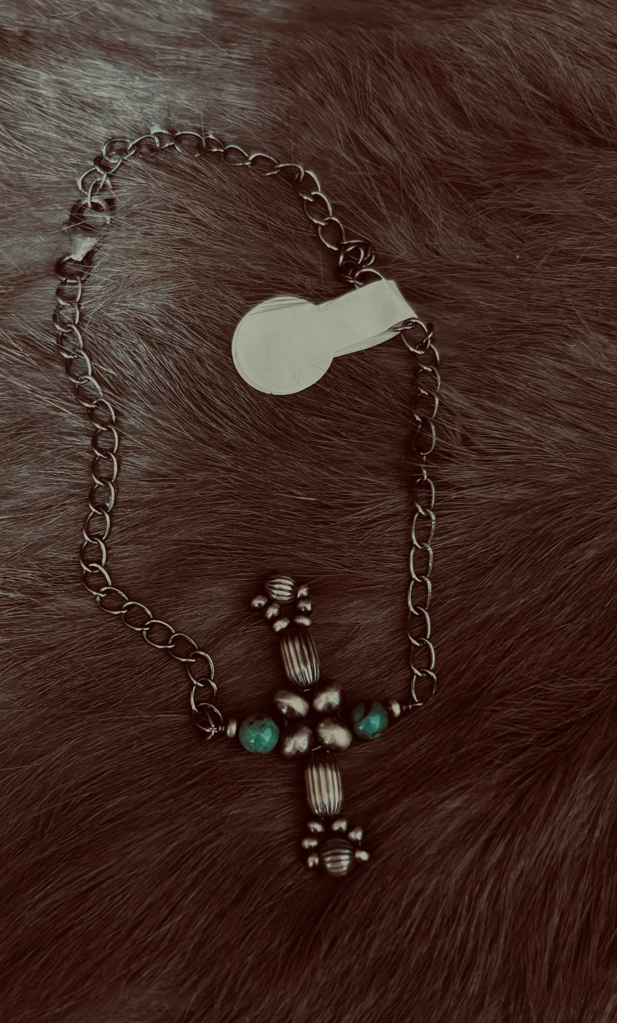 Silver Cross Bracelet