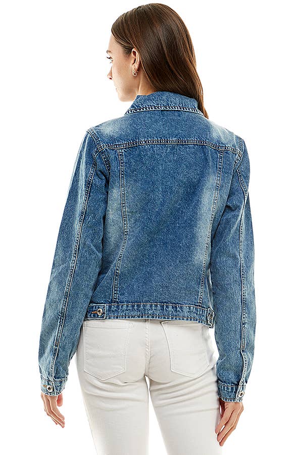 Ladies  Casual Denim Jacket