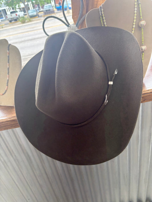 Green Felt Cowboy Hat