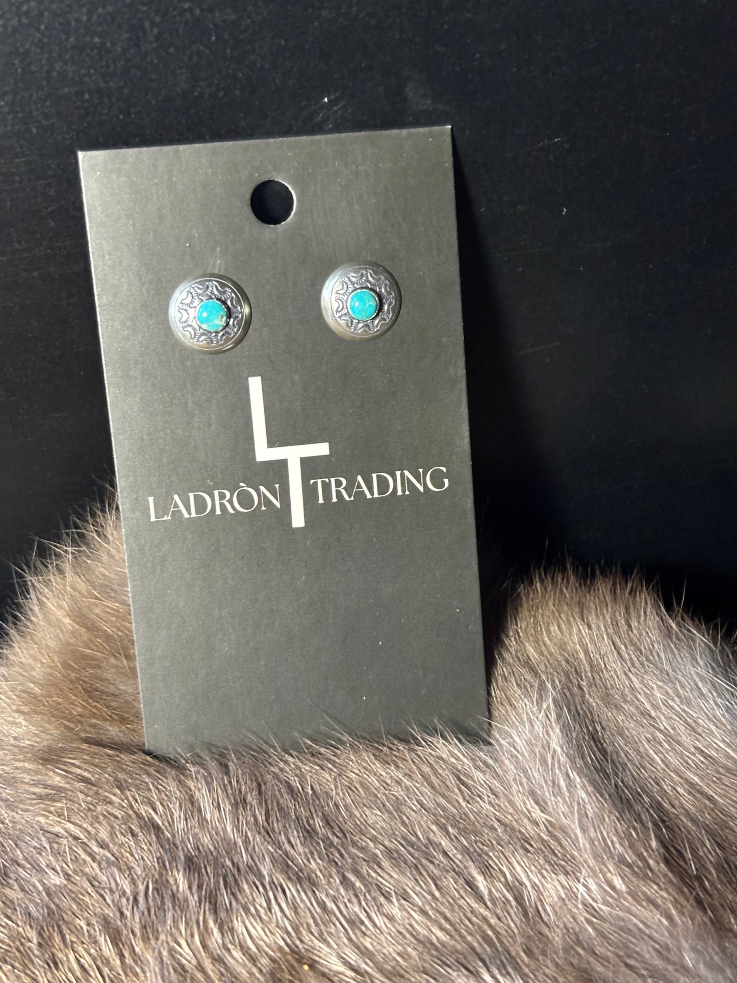 Sterling Silver Turquoise Studs