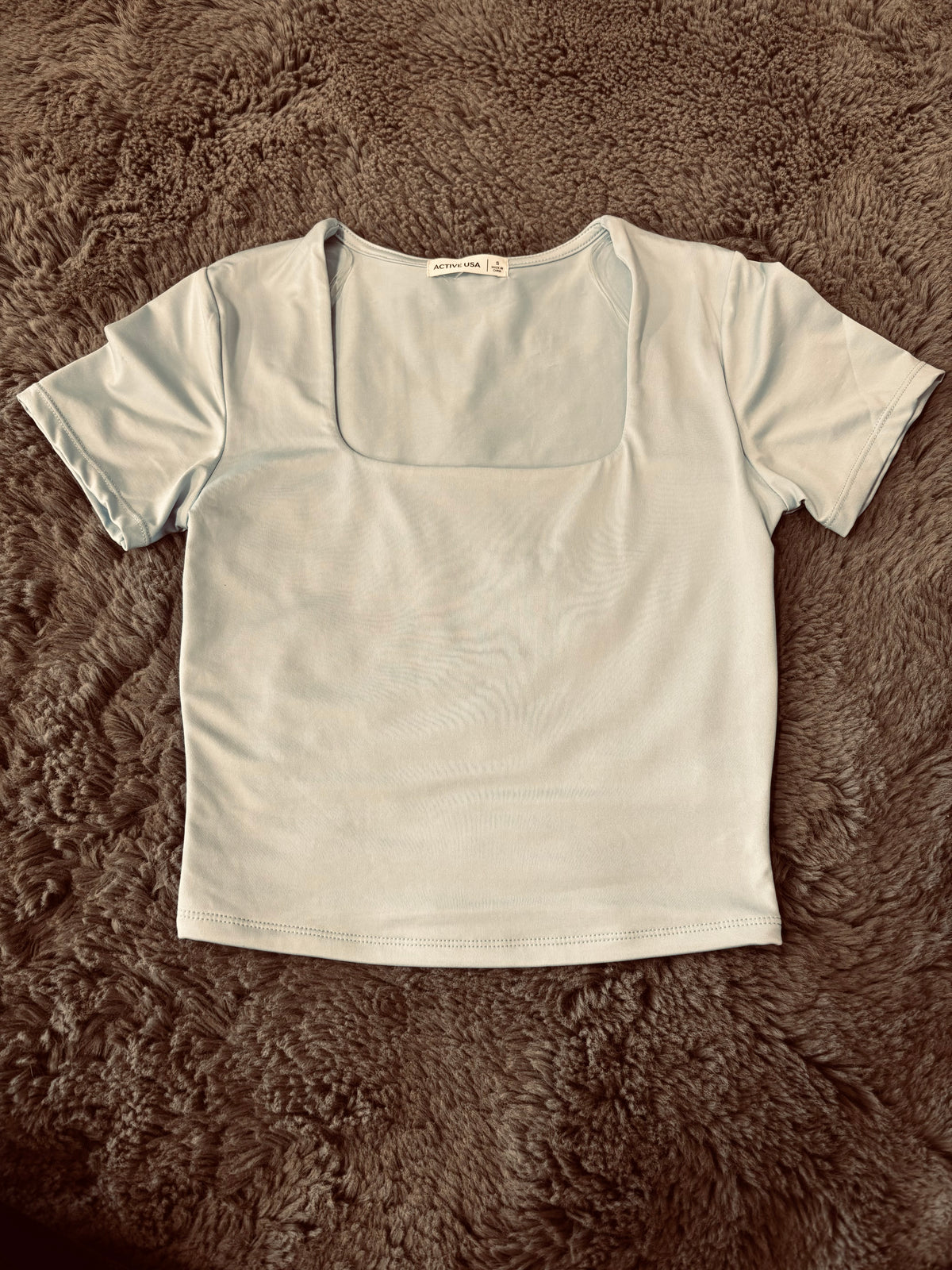Square Neck Double Layer