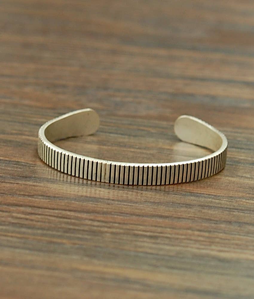 Line Cuff Bracelet