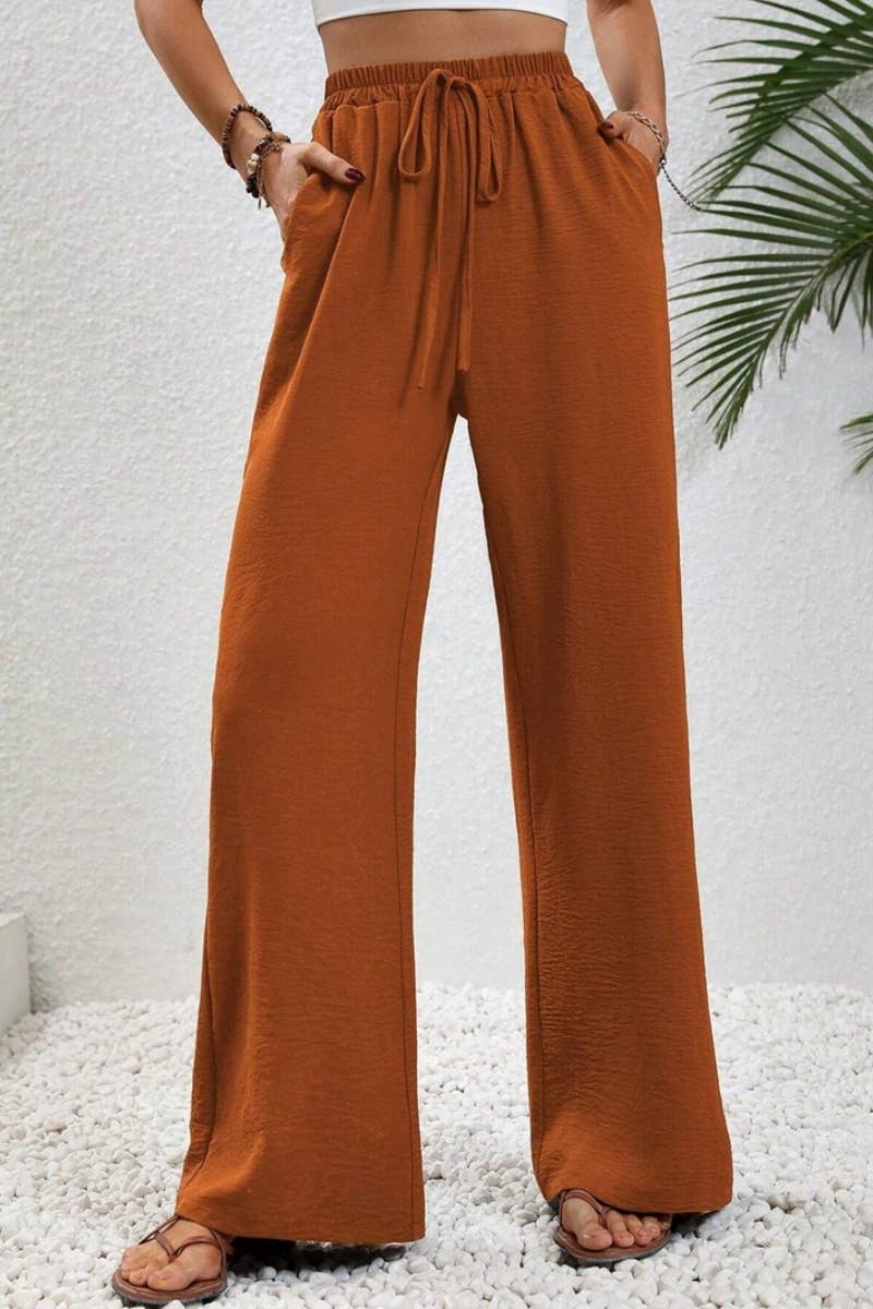 LACE-UP PANTS