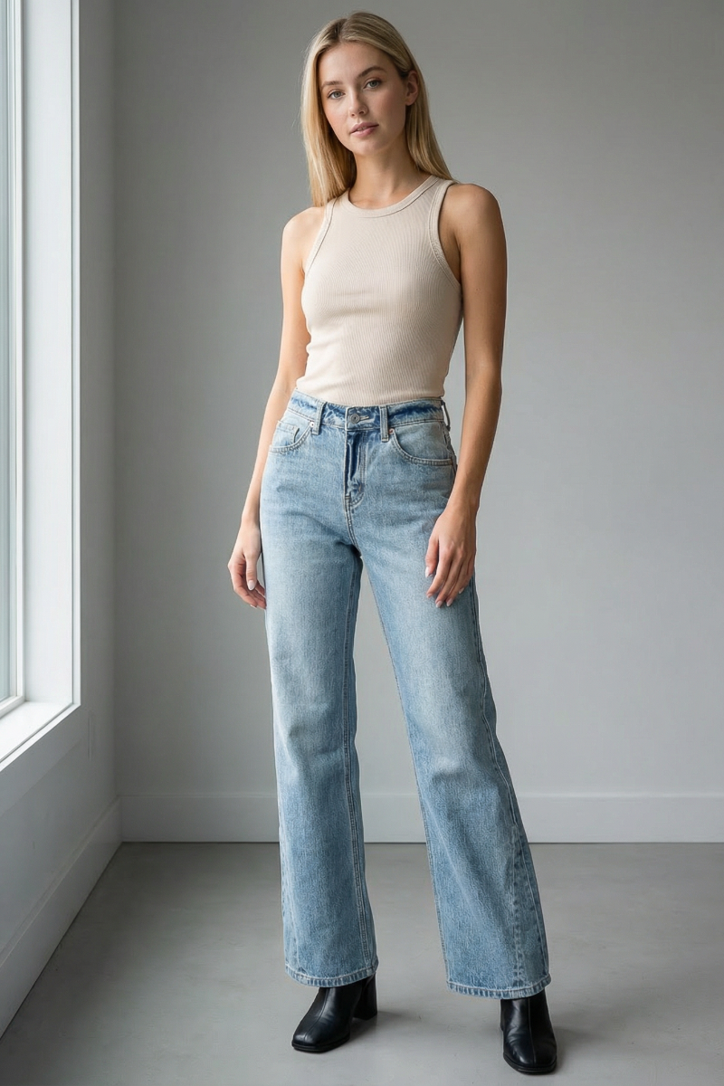 HIGH RISE HOLLY FLARE JEANS