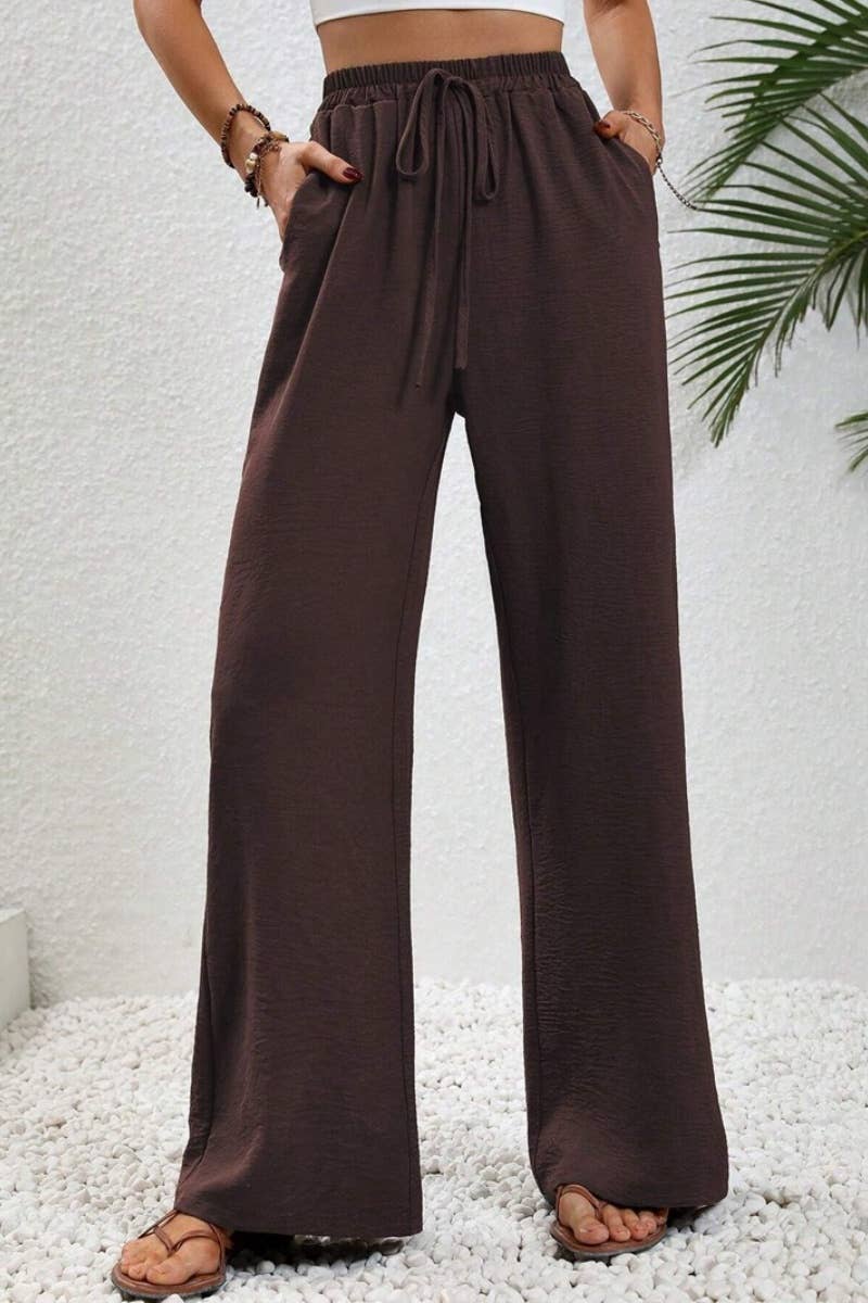 LACE-UP PANTS