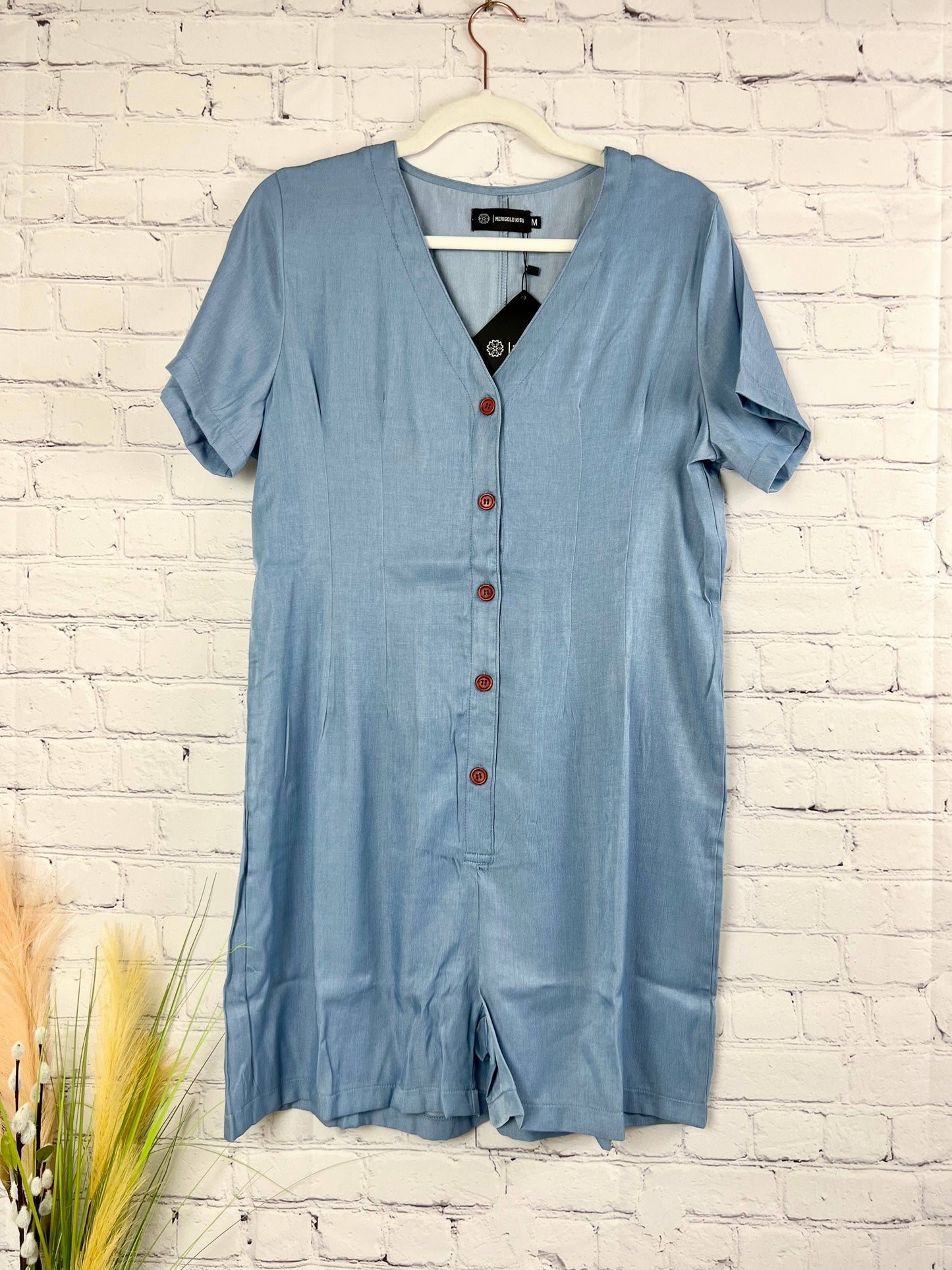 V-NECK ROMPER