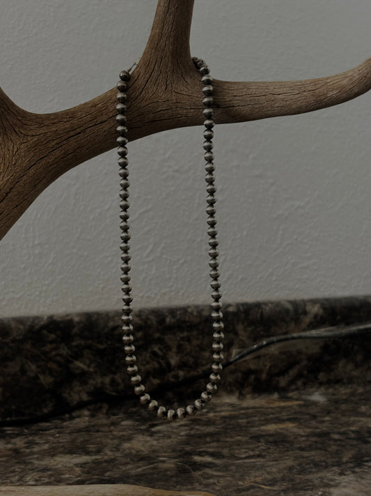 16” 6mm Silver Plated Pearls