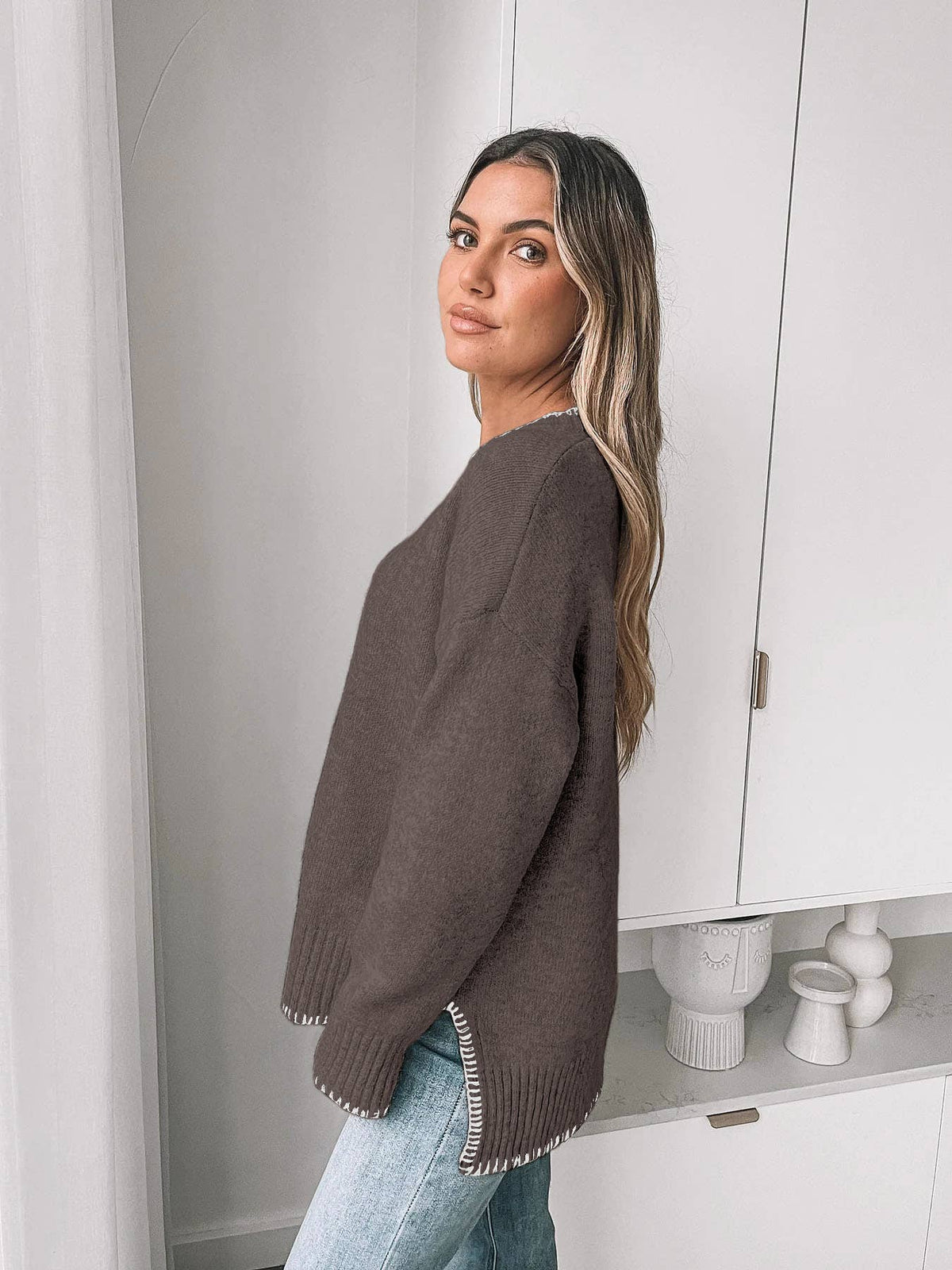 Knit Sweater Casual & Cozy