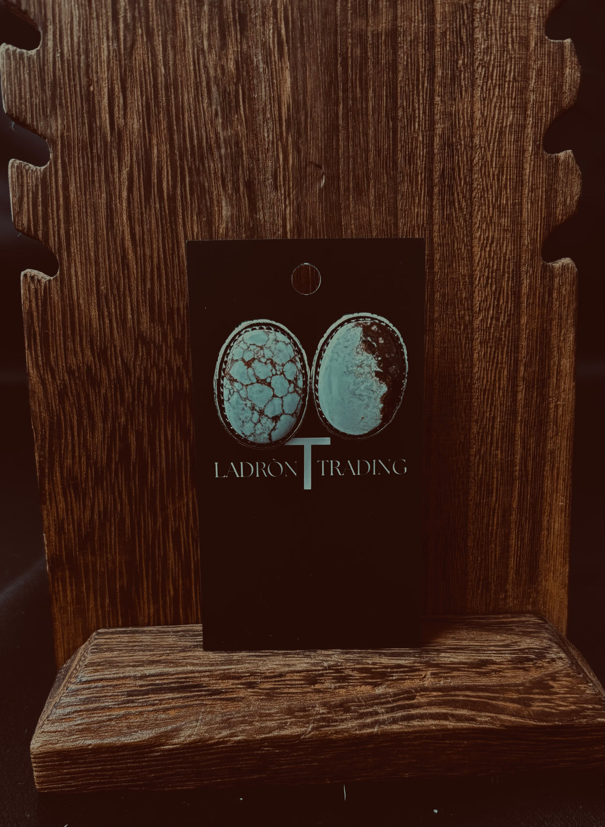 White Buffalo Earrings