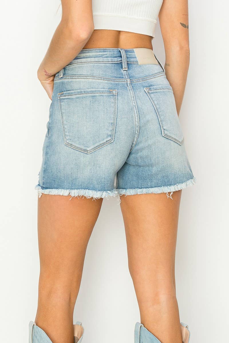 HYBRID STYLE* HIGH RISE MIDI SHORTS