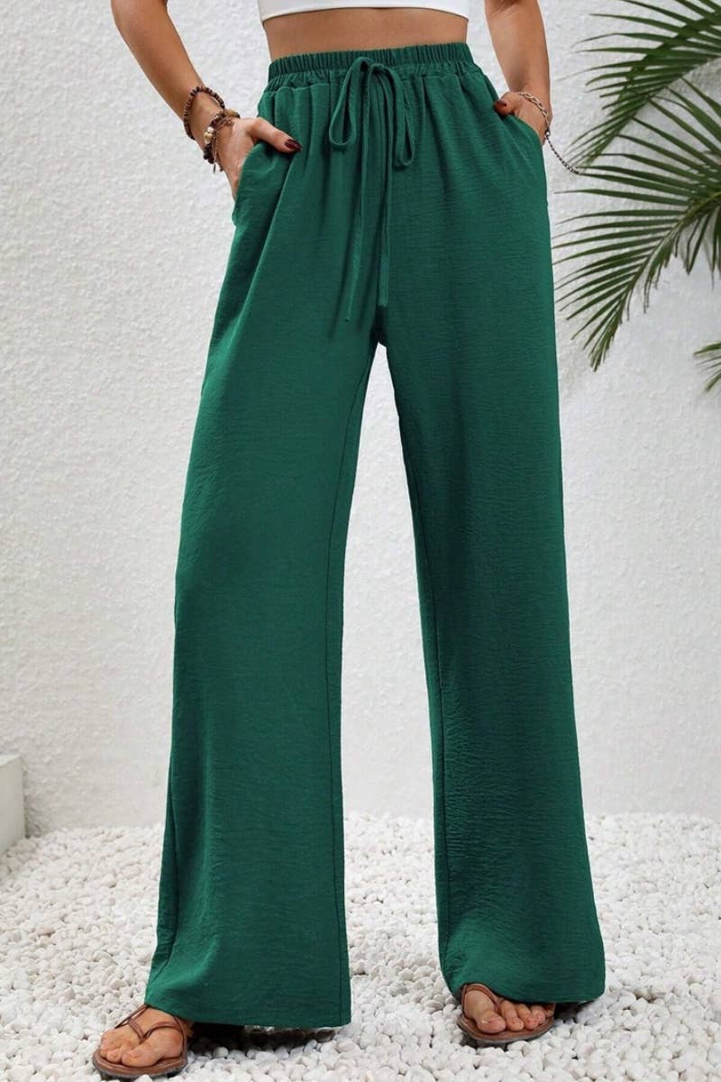 LACE-UP PANTS