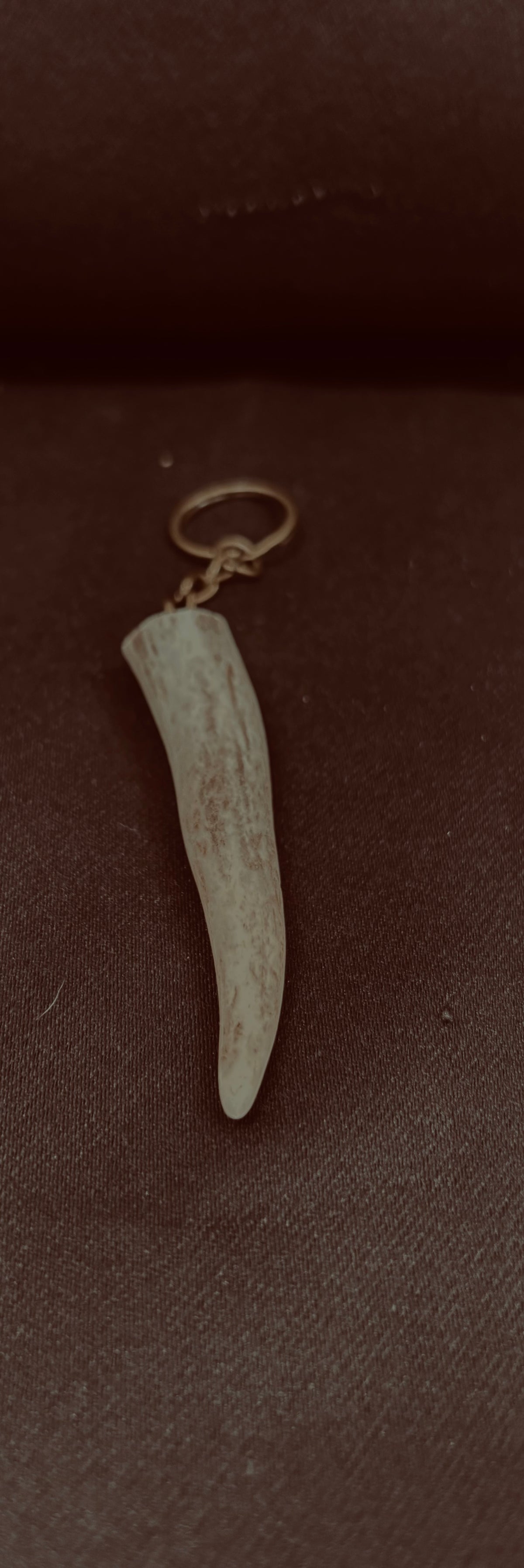 Deer Antler Keychain