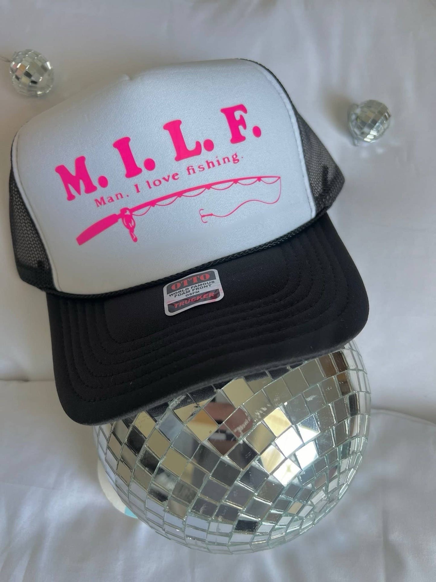 MILF Trucker Hat For fishing