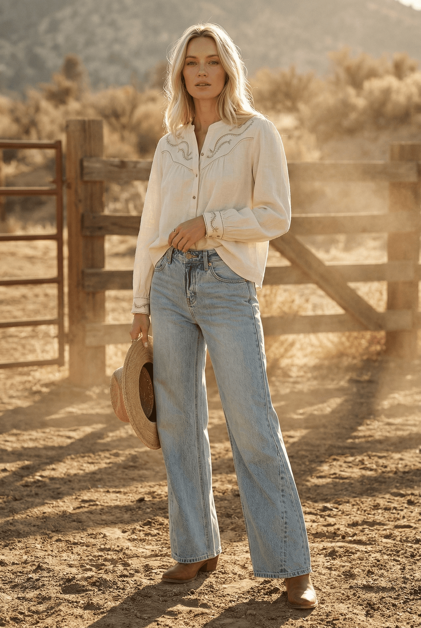 HIGH RISE HOLLY FLARE JEANS
