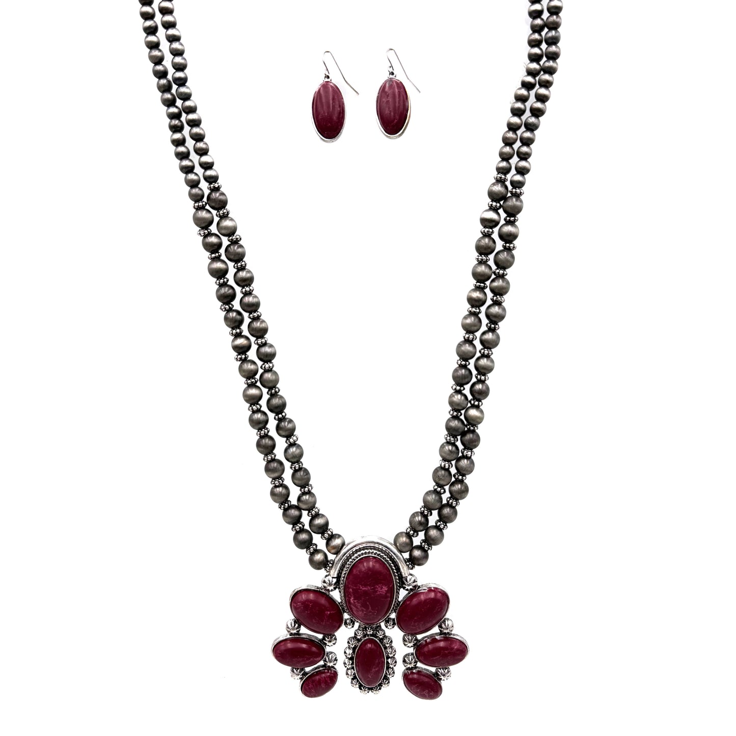 Violet Squash Necklace