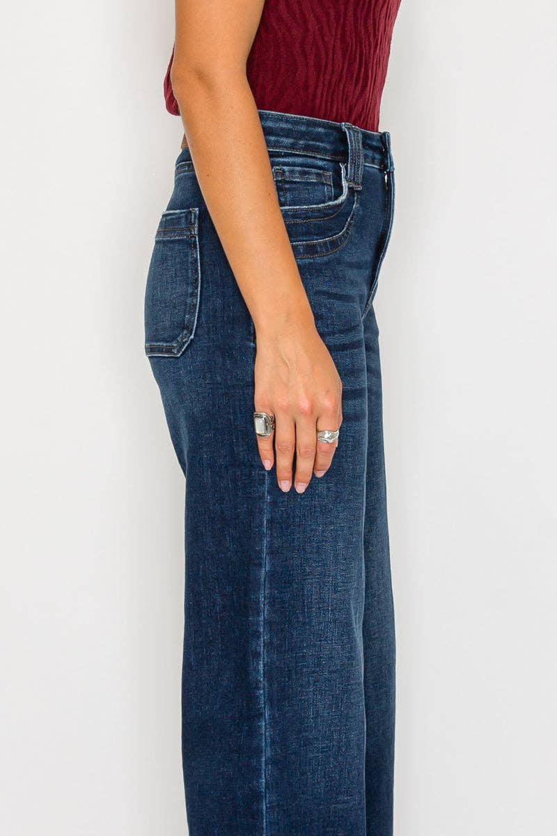 WIDE LEG JEANS