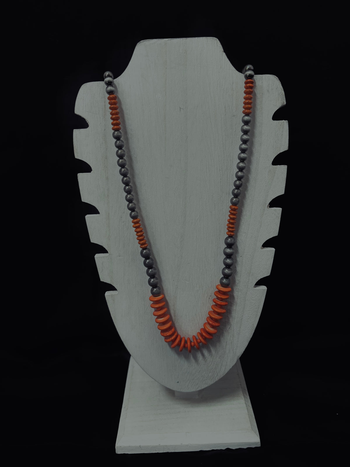 OrangeNavajo Bead